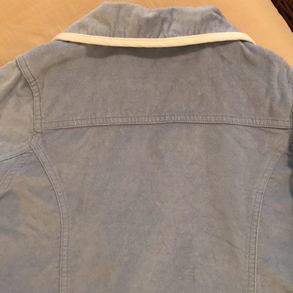 Girls Hartstrings Light Blue Coat - Picture 10 of 11